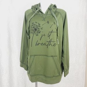 Sheilay “Just Breathe” hoodie XXL